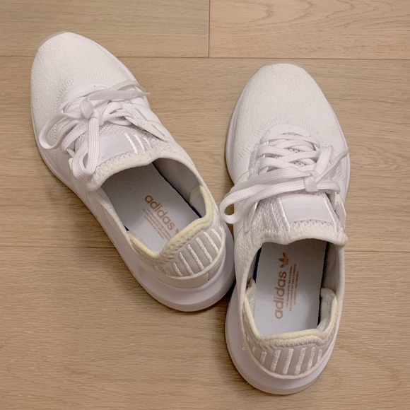 Adidas White Comfy Sneakers Runners - Picture 4 of 4